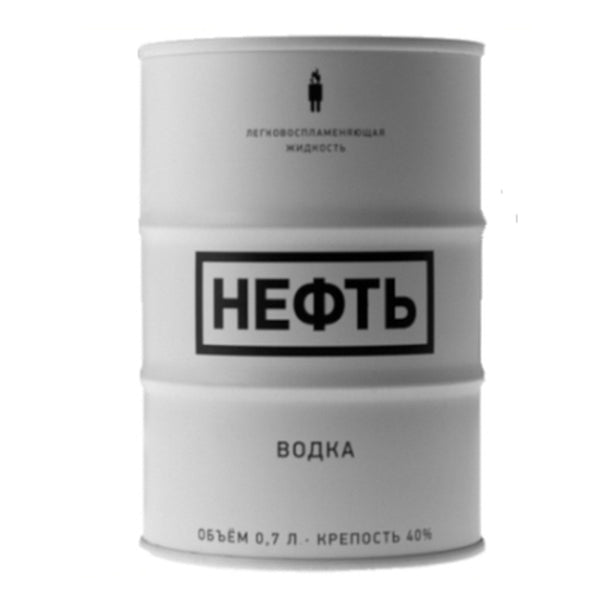 Neft Vodka White Barrel 0,7 L 40% 